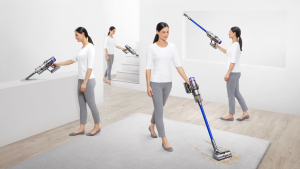 Пылесос Dyson V11 Absolute (SV28) 2021 EU, nickel/blue